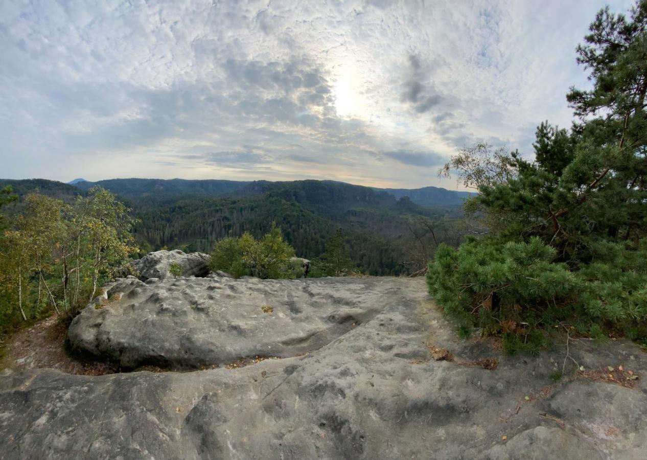 Ferienhaus "Am Bergblick" Sebnitz Buitenkant foto