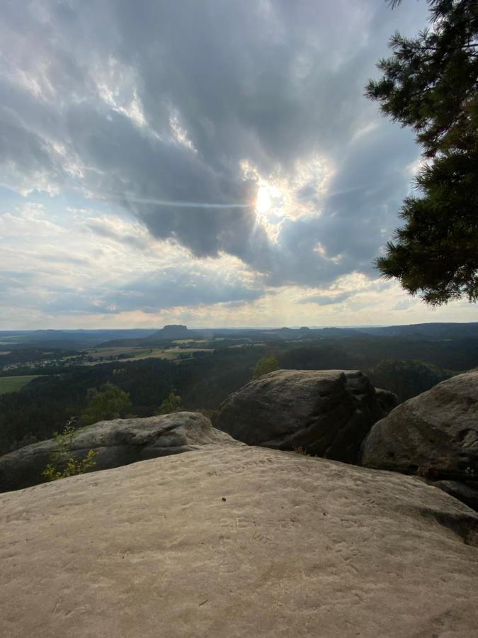 Ferienhaus "Am Bergblick" Sebnitz Buitenkant foto